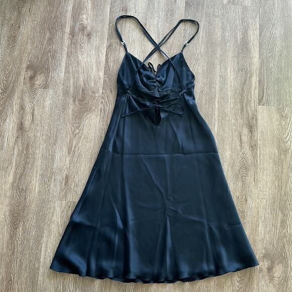 Hugo Boss Silk Strappy Back Dress - Picture 5 of 9